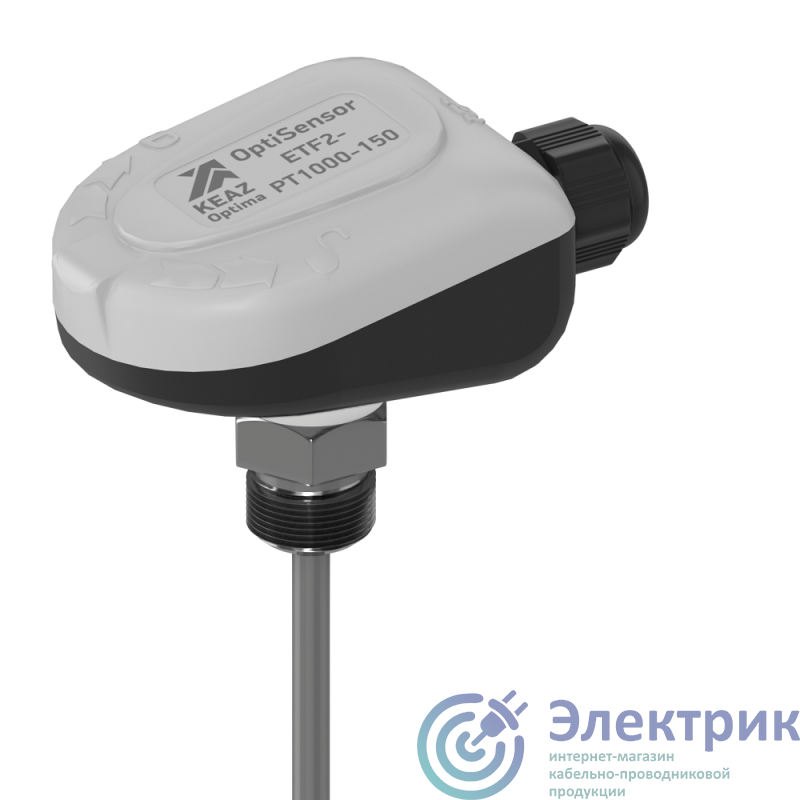 Датчик температуры погружной OptiSensor ETF2-PT1000-150 КЭАЗ 286506