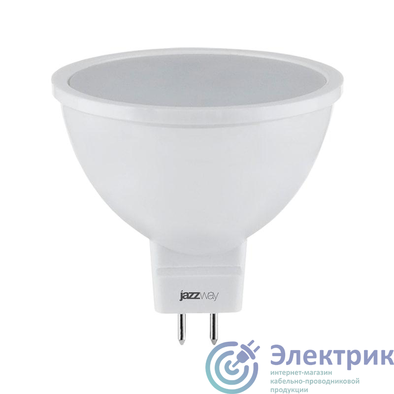 Лампа светодиодная низковольтная PLED-SP JCDR 10Вт 3000К GU5.3 12-24В JazzWay 5049703