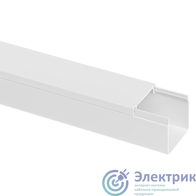 TKE-KK-25-25-2000-WH | Кабель-канал 25х25 L2000 пластик бел. TOKOV ELECTRIC