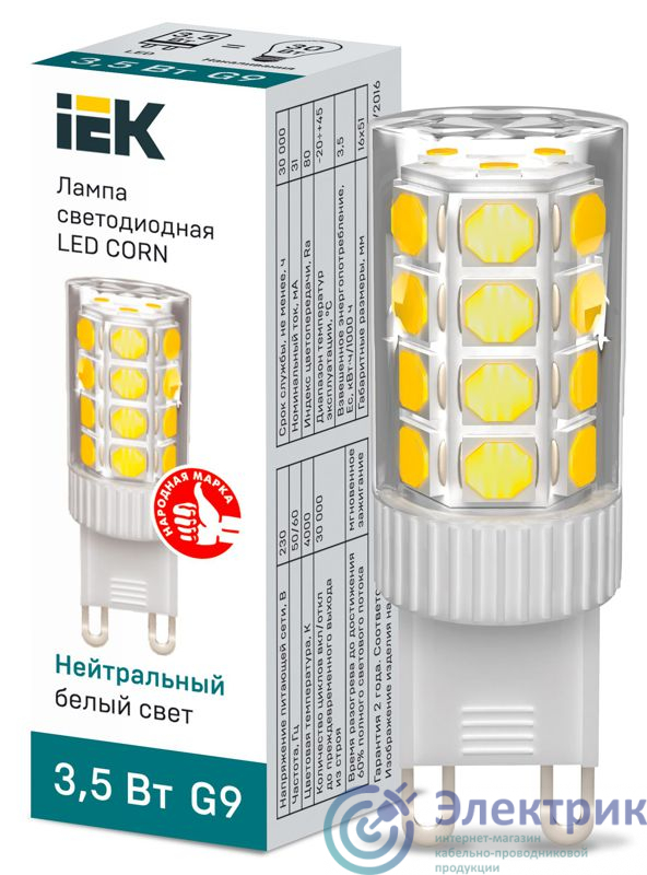 Фото IEK LLE-CORN-4-230-40-G9