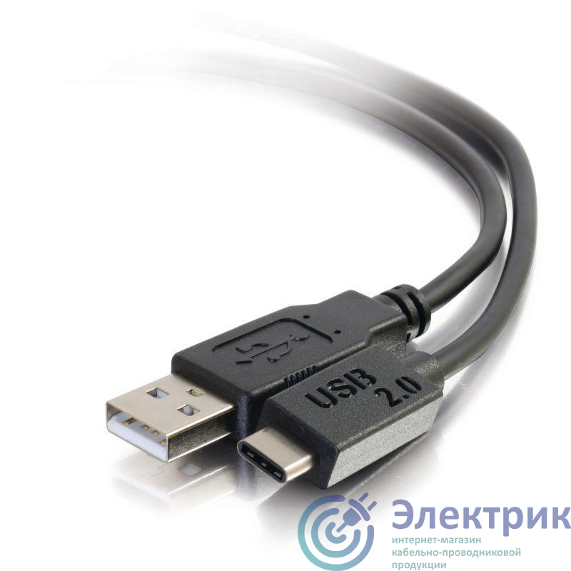 Кабель USB 2.0 C M/USB-A M 1м Leg 039864