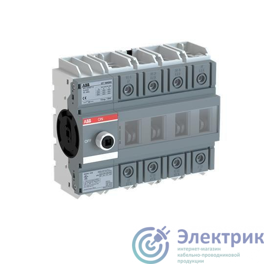 Рубильник OT160G04 ABB 1SCA135135R1001