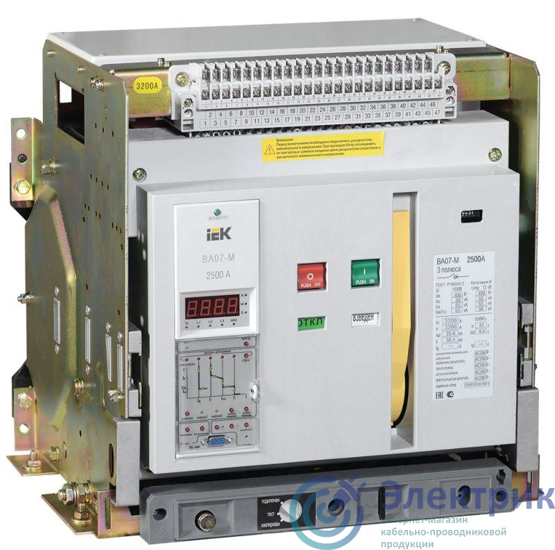 Фото IEK SAB-3200-KRV-3P-2500A-80