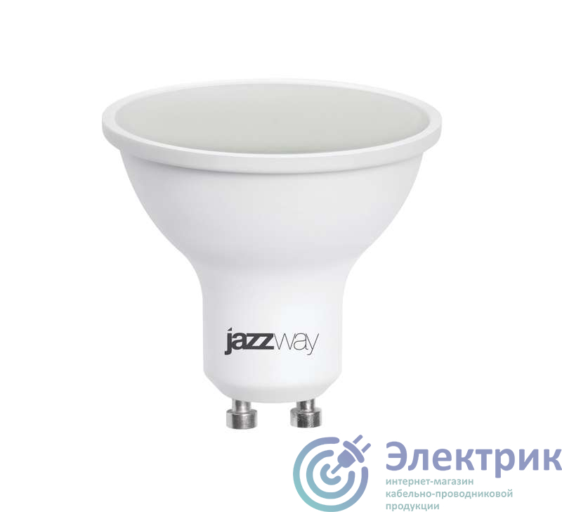 Лампа PLED- DIM GU10 7Вт 3000К 540лм 230/50 JazzWay 5013926