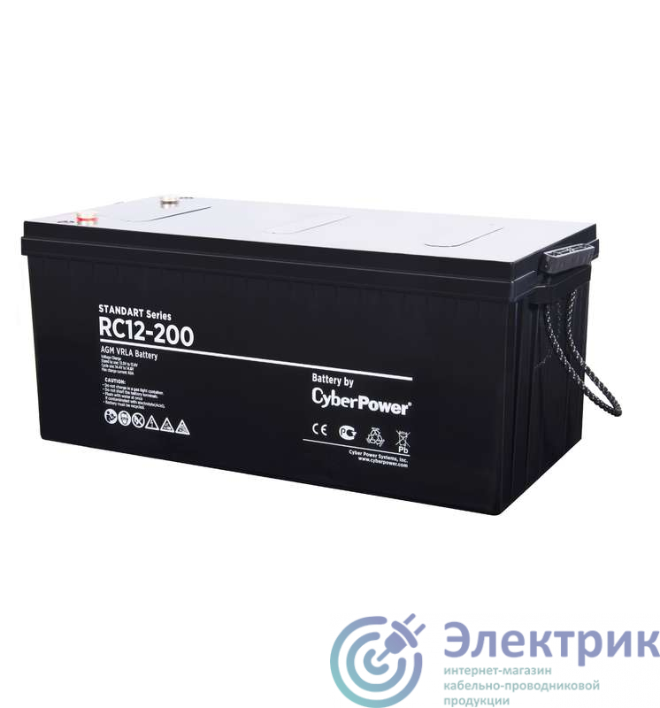 Батарея аккумуляторная SS 12В 200А.ч CyberPower 1000527475