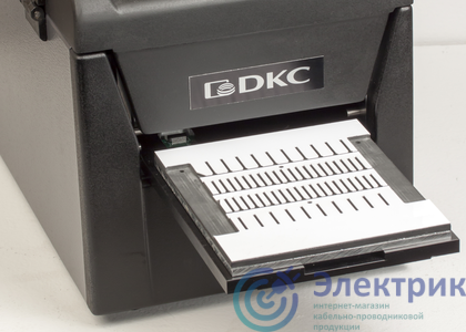 Адаптер жесткие маркировочные теги для трубчатых держателей длинна 12-18мм DKC PLT06