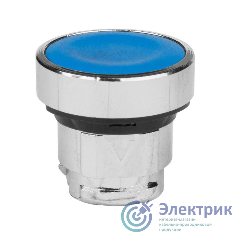 Головка кнопки OptiSignal D22 A4-P-6 син. металл ZB4BA6 КЭАЗ 332217