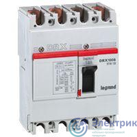 Выключатель автоматический 4п 50А 10кА DRX125 термомагнитн. расцеп. Leg 027015