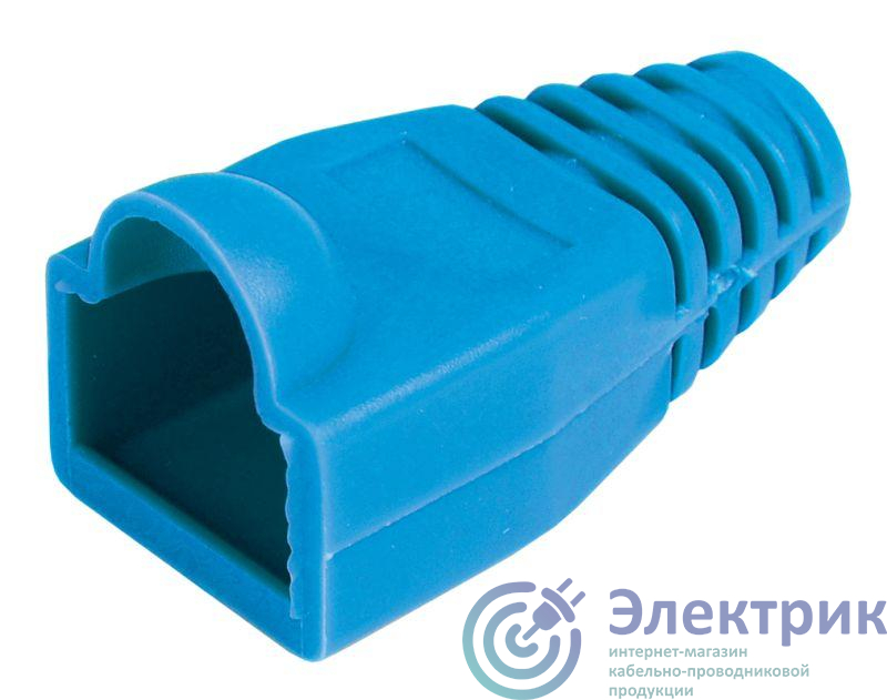 Колпачок изолирующий для разъема RJ45 PVC син. ITK CS4-13