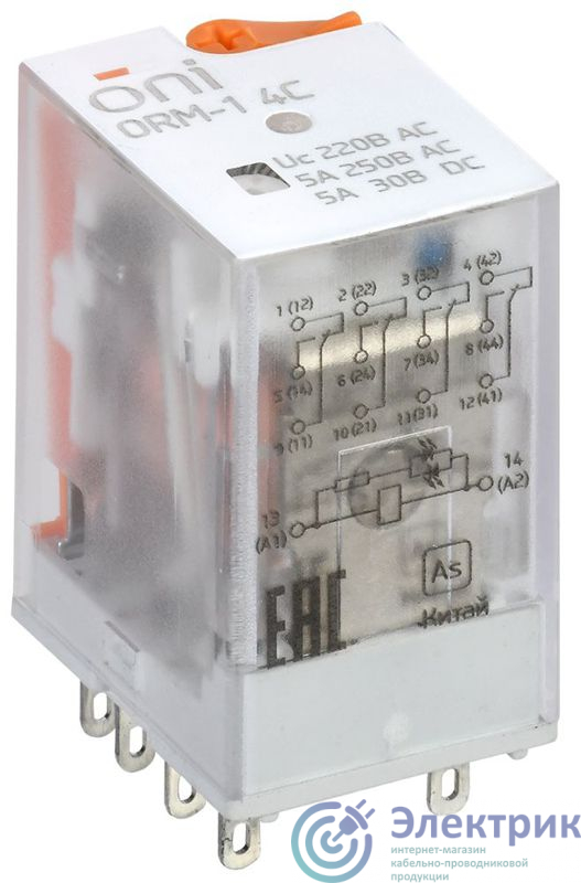 Фото ONI ORM-1-4C-AC220V-L-B
