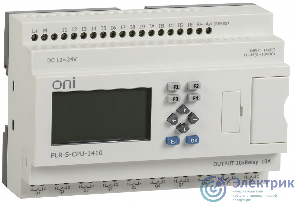 PLR-S-CPU-1410 | Реле логическое PLR-S. CPU1410 серии ONI
