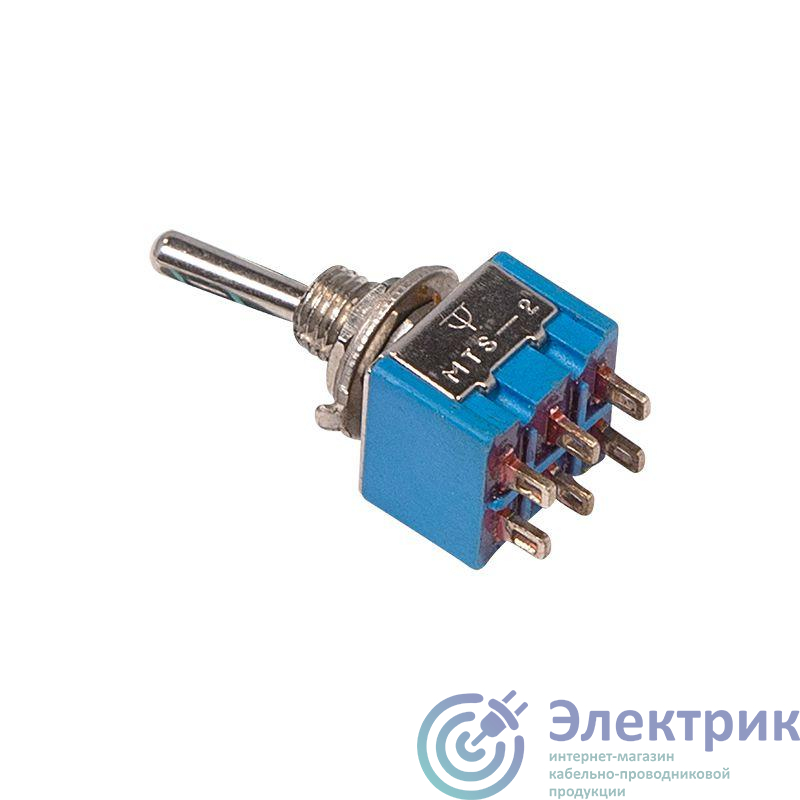 Тумблер 250В 3А (6c) ON-ON 2п Micro (MTS-202) Rexant 36-4020
