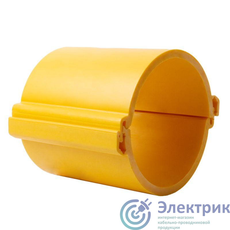 Труба гладкая ПНД разборная d160мм 750Н желт. (дл.3м) PROxima EKF tr-hdpe-160-750-yellow