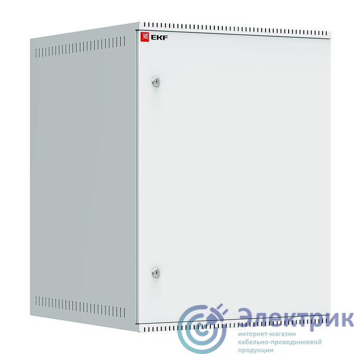 Шкаф телекоммуникационный Astra A ШТН 15U 600х650 настенный дверь металл Basic EKF ITB15M650