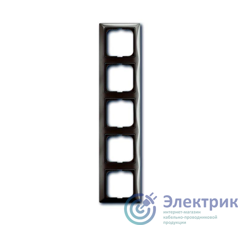 Рамка 5-м Basic 55 entree-grey ABB 2CKA001725A1535