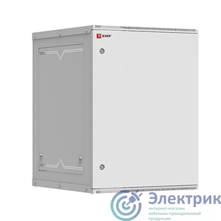 Шкаф телекоммуникационный Astra A 15U 600х650 настенный разборный дверь металл PROxima EKF ITB15M650D