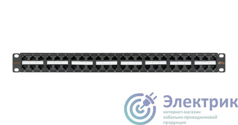 Фото NIKOMAX NMC-RP48UD2-1U-BK