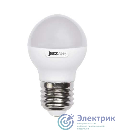 Лампа светодиодная PLED-SP 11Вт G45 4000К нейтр. бел. E27 230В/50Гц JazzWay 5019362