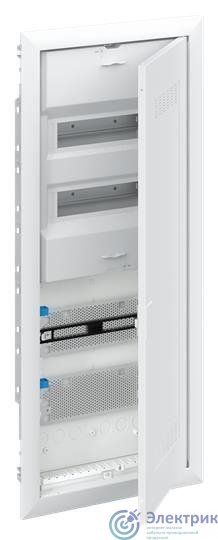Шкаф комбинированный с дверью с радиопрозрачной вставкой (4 ряда) 24М ABB 2CPX031400R9999