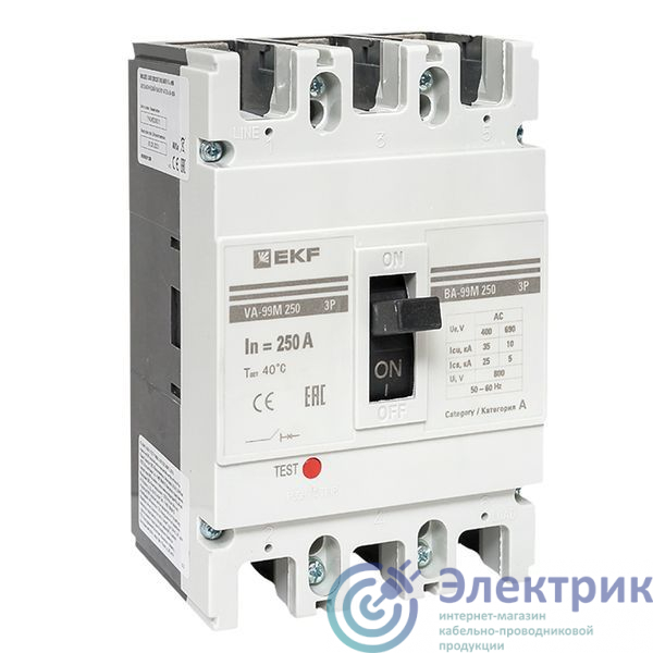 Фото EKF mccb99-250-250m