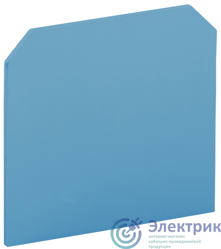 Заглушка для КВИ-4/10кв.мм синяя IEK YZN30D-ZGL-004-K07