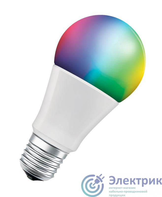 Лампа светодиодная SMART+ WiFi Classic Multicolour 9Вт (замена 60Вт) 2700…6500К E27 (уп.3шт) LEDVANCE 4058075485754