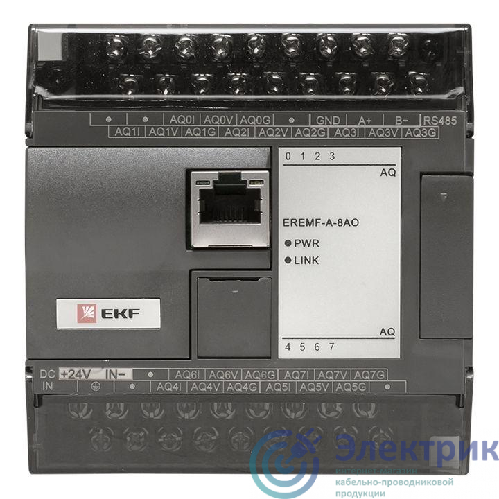 Модуль аналогового вывода EREMF 8 PRO-Logic EKF EREMF-A-8AO
