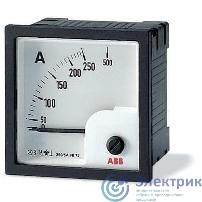 Амперметр переменного тока AMT1-A1-40/72 прям. вкл. ABB 2CSG312090R4001