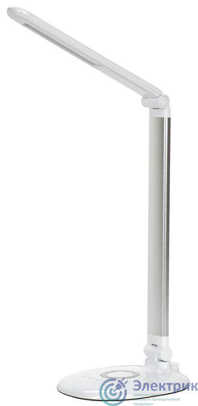 Светильник светодиодный настольный 2014 9Вт ночник серебро IEK LDNL0-2014-1-VV-5-K27