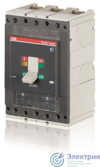 Выключатель автоматический 3п T5N 400 TMA 400-4000 3p F F ABB 1SDA054437R1