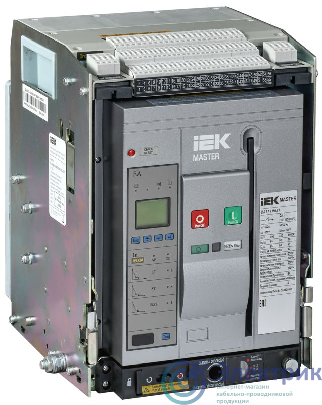 Фото IEK MI-ACB10-3WA-065-1600-ACF