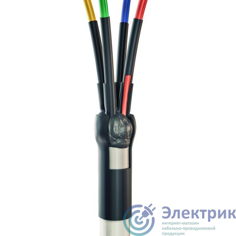 Муфта кабельная концевая 0.4кВ 4ПКТп мини - 2.5/10 нг-LS КВТ 82482