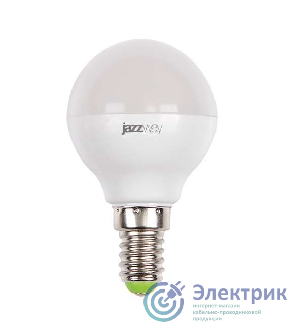 Лампа светодиодная PLED-SP 11Вт G45 5000К E14 230В/50Гц JazzWay 5019300