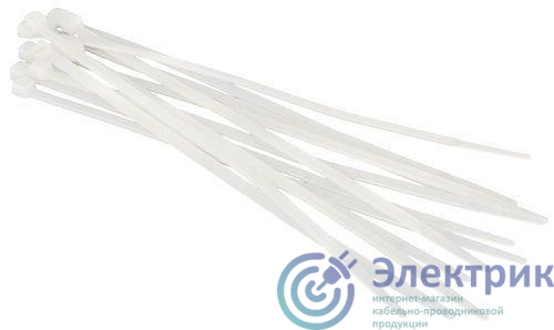 Хомут кабельный GT-200IC 3.6х200 нейл. бел. неоткрыв. безгалоген. (halogen free) (уп.100шт) Hyperline 17952