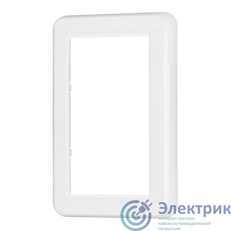 043770 | Рамка пластиковая FRM-VERSA-PL-D-WH Arlight