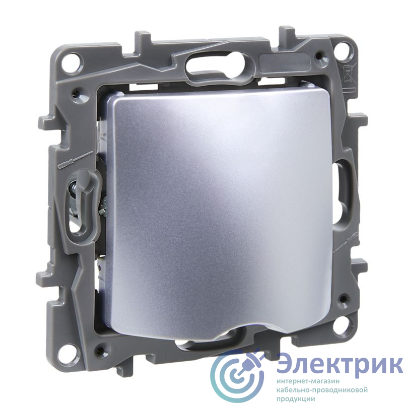 672429 | Вывод кабеля СП Etika IP21 механизм алюм. IEK