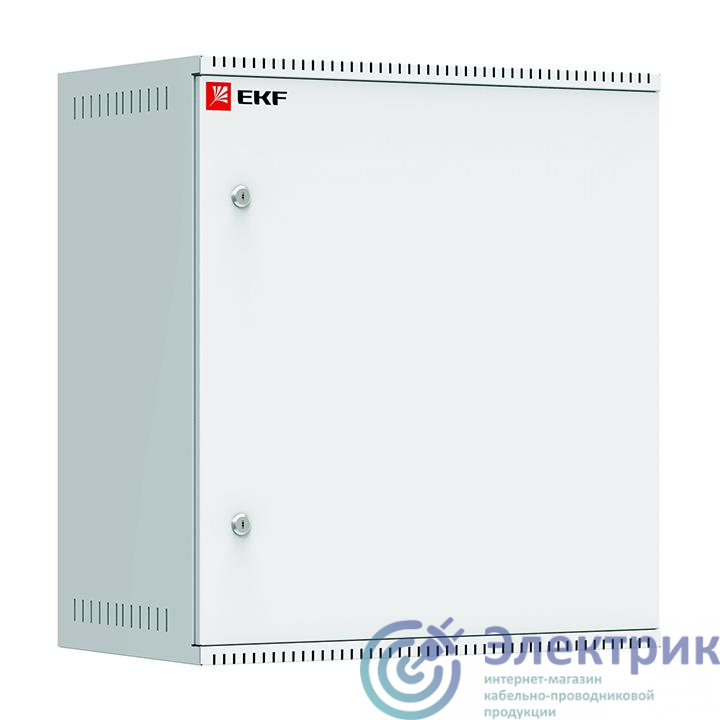 Шкаф телекоммуникационный Astra 12U 600х550 настенный дверь металл PROxima EKF ITB12M550