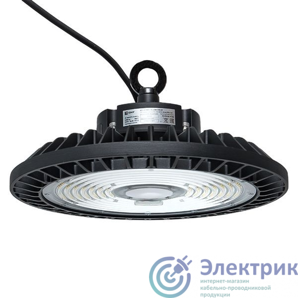 HIL-2103-200-120-5000 | Светильник светодиодный ДСП-2103 200Вт 5000К IP65 120град. промышлен. для высоких пролетов HIGHBAY EKF 