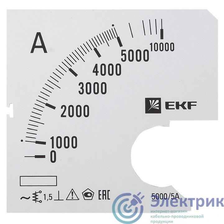 Шкала сменная для A961 5000/5А-1.5 PROxima EKF s-a961-5000