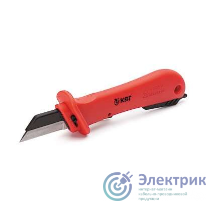 Нож диэлектрический НМИ-04 с доп. лезвием КВТ 63838