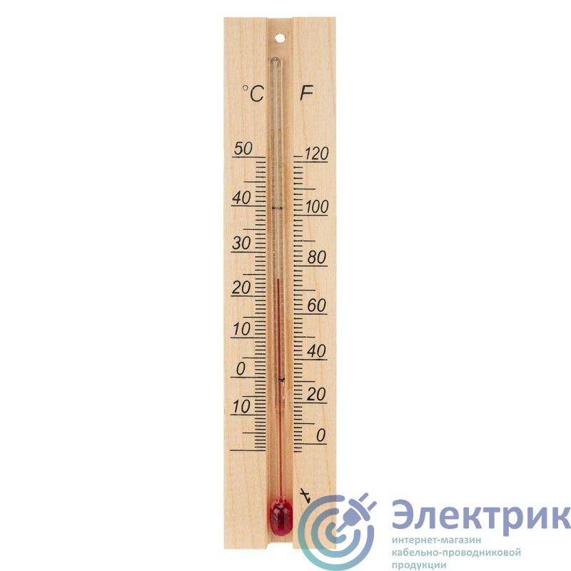 Термометр "Сувенир" основание - дерево Rexant 70-0504