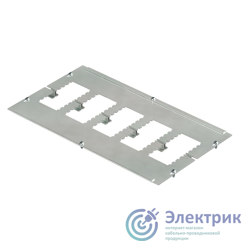R5NFMP600 | Панель для кабельного ввода для оснований корпусов CQE N 5 мест Ш/Г= 600мм (уп.2шт) DKC