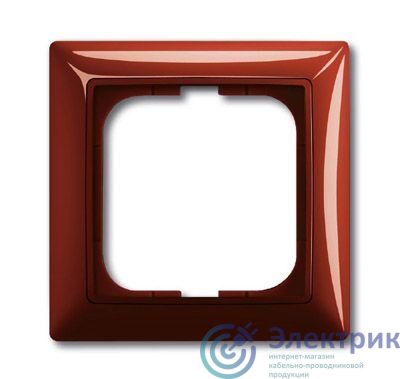 Рамка 1-м Basic 55 foyer-red ABB 2CKA001725A1516