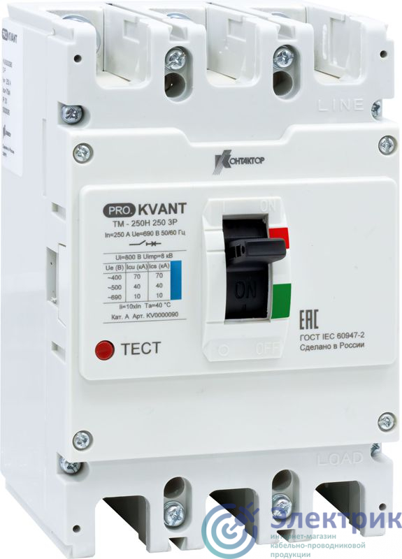 Фото Контактор (группа IEK) KV0000082