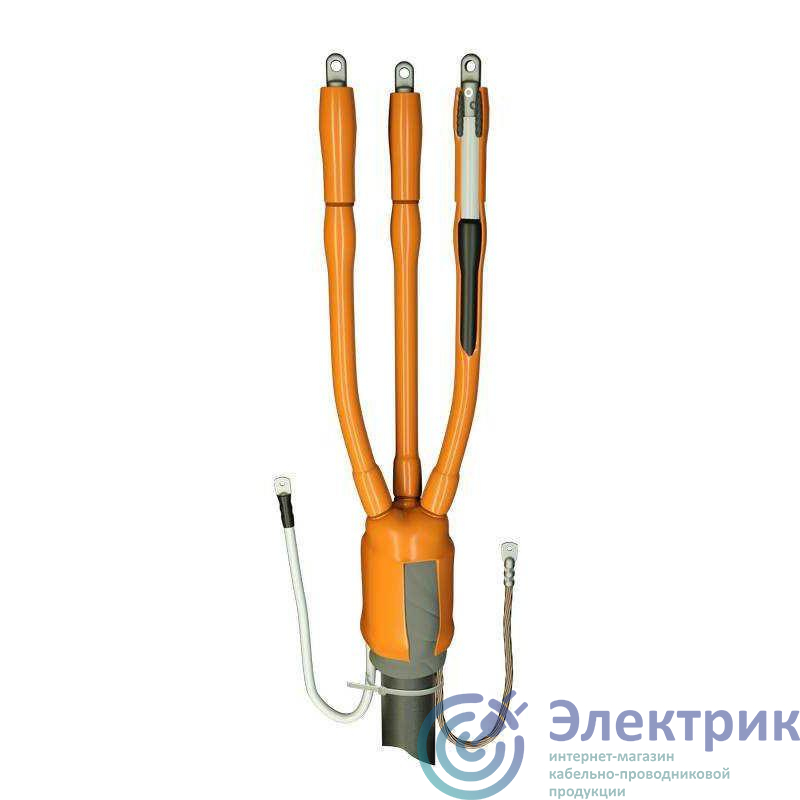 Муфта кабельная концевая 6кВ 3РКТп-6-70/95 для гибких экранир. кабелей с резинов. изоляцией КВТ 78357