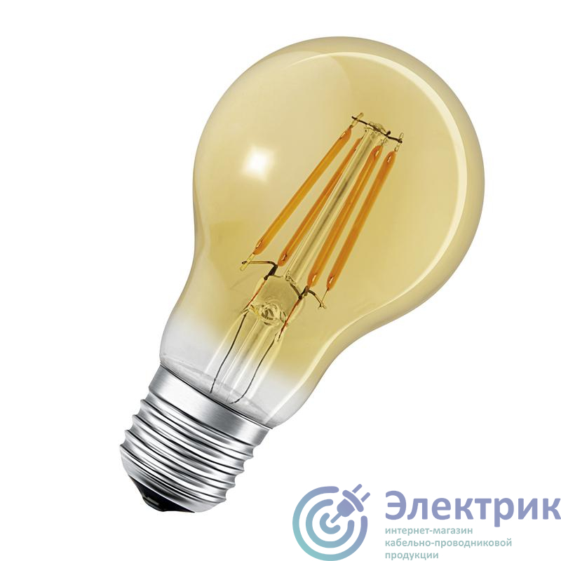 Лампа светодиодная SMART+ Filament Classic Dimmable 55 6Вт/2400К E27 LEDVANCE 4058075208582
