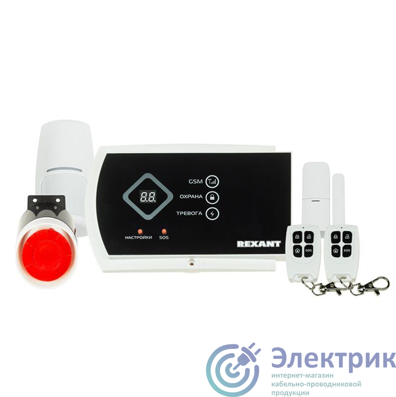 Сигнализация GSM беспроводная GS-115 Rexant 46-0115