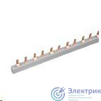 Шина соединительная PIN 1ф 100А мед. изол. 54мод (дл.1м) EKF pin-01-100
