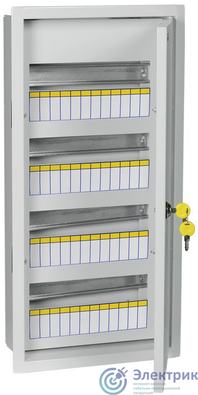 MKM14-V-48-30-T | Корпус ЩРв-48 TITAN 3 620х310х120мм IP31 метал. IEK 