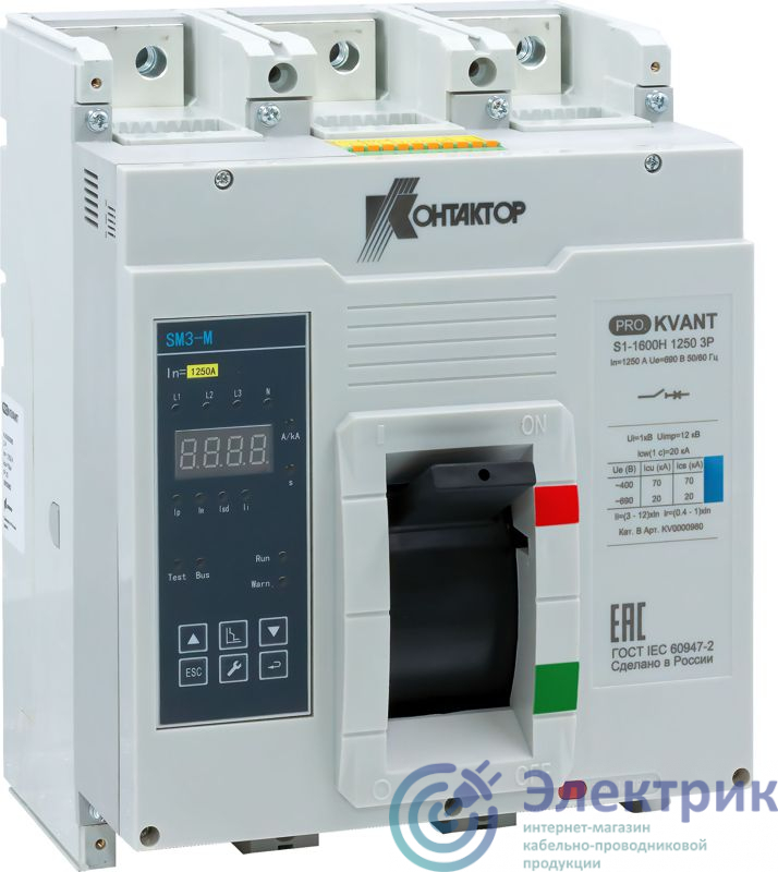 Фото Контактор (группа IEK) KV0000959